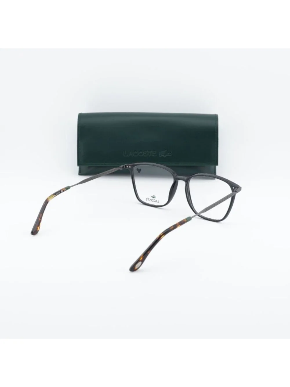 Lacoste L2984 N 001 Square 53mm Eyeglasses - Black